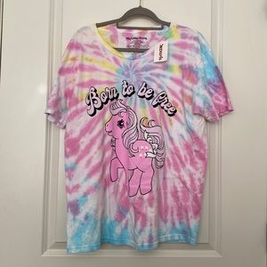 My Little Pony Tie Dye Tee Shirt NWT